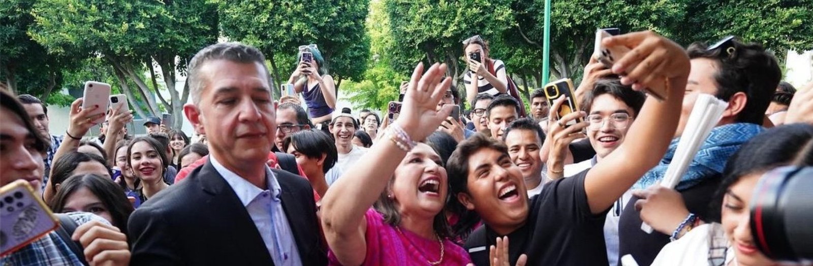 Polémica visita de Xóchitl Gálvez a la Universidad de Guadalajara: entre el apoyo y las críticas